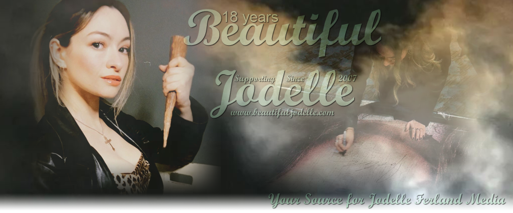 Beautiful Jodelle - Jodelle Ferland 2026 Signing Banner